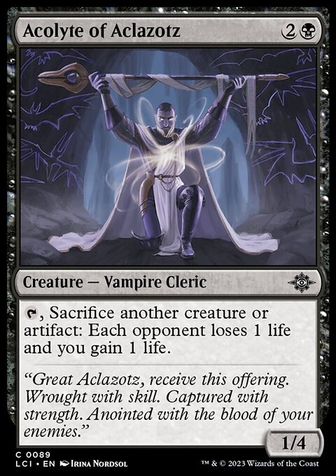 Acolyte of Aclazotz